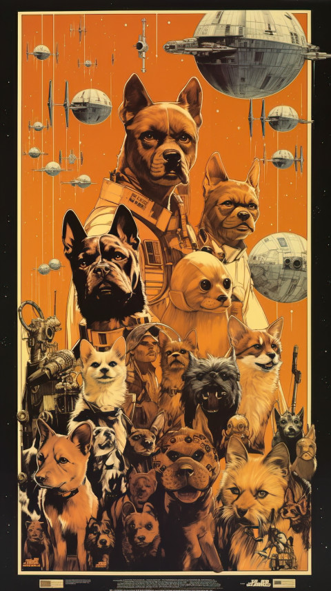 1970s Classic Sci Fi Movie Poster