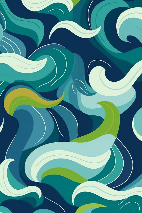 1970s Wave Pattern