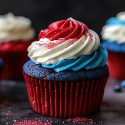 4th of July Cupcakes