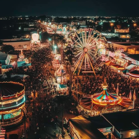 A bright energy filled fair