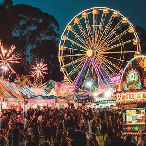 A bright energy filled fair