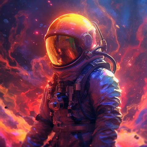 A colorful background made entirely of fire