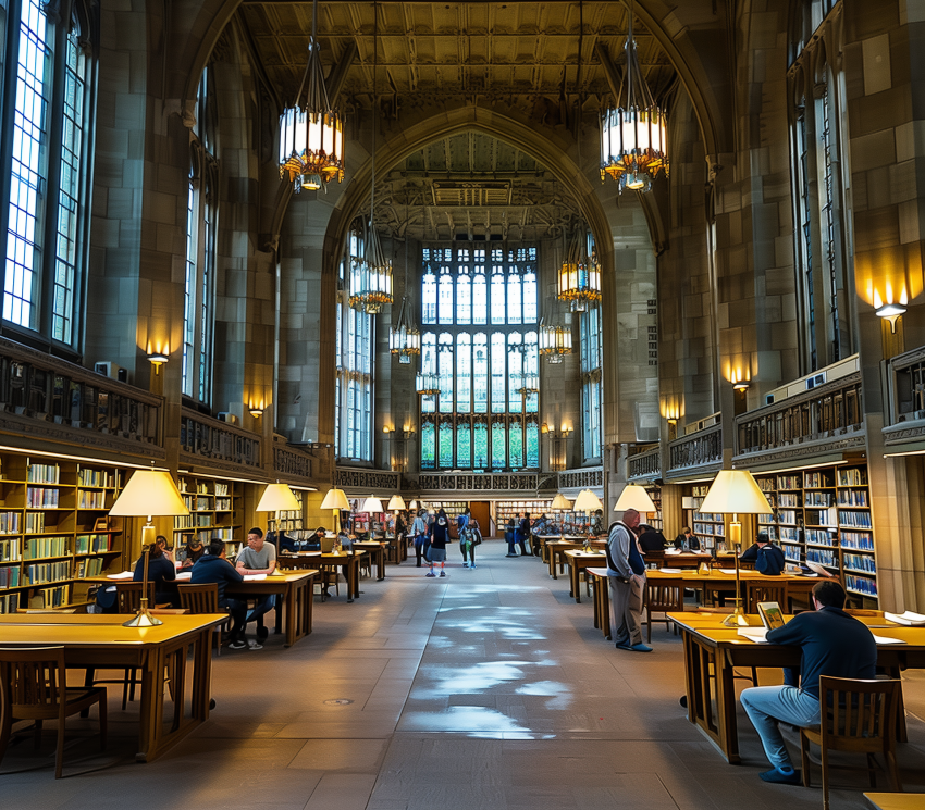 A Grand University Library