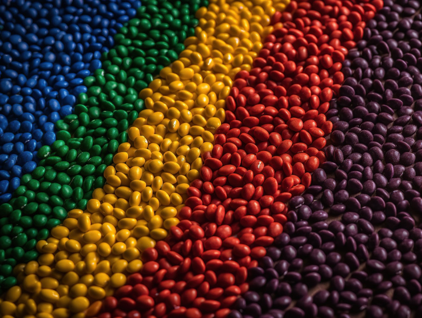 A Rainbow of Candy