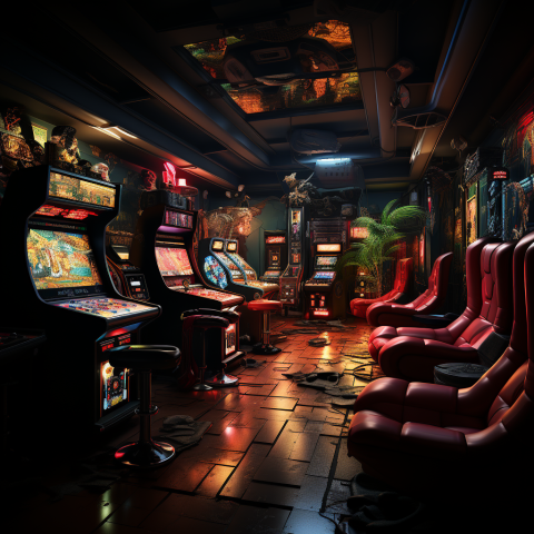 A state of the art game room