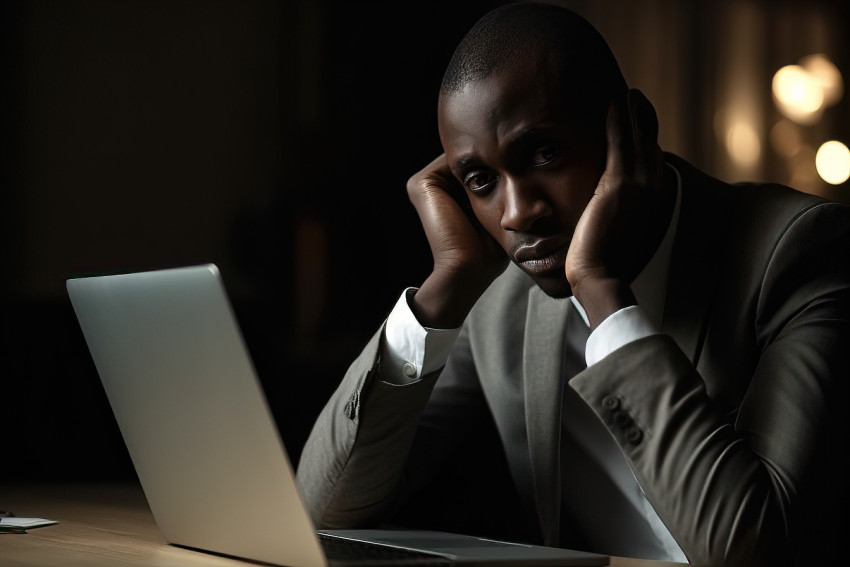 Stressed Job Seeker