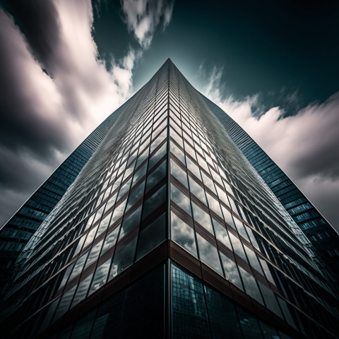 A Stunning Skyscraper Reaching for the Sky