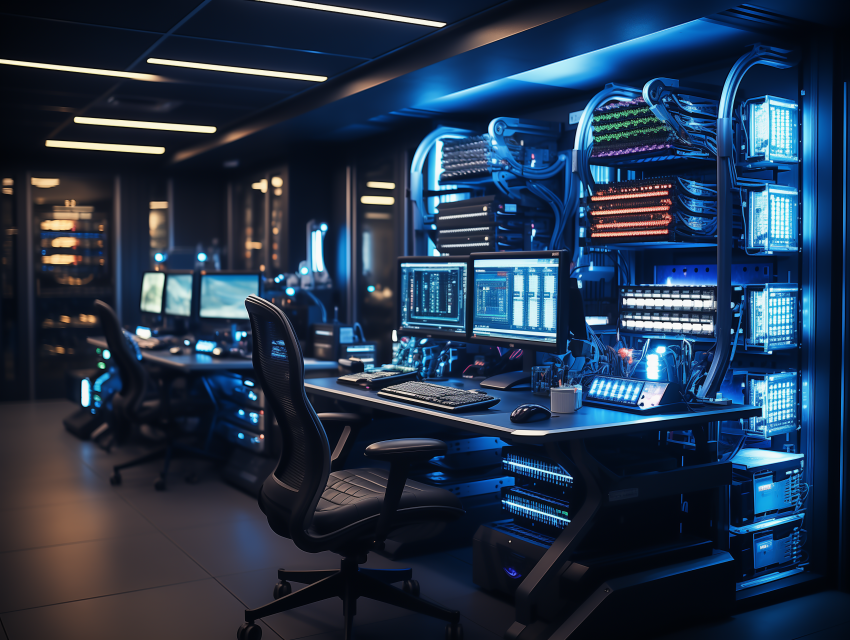 Advanced Data Center Control Room