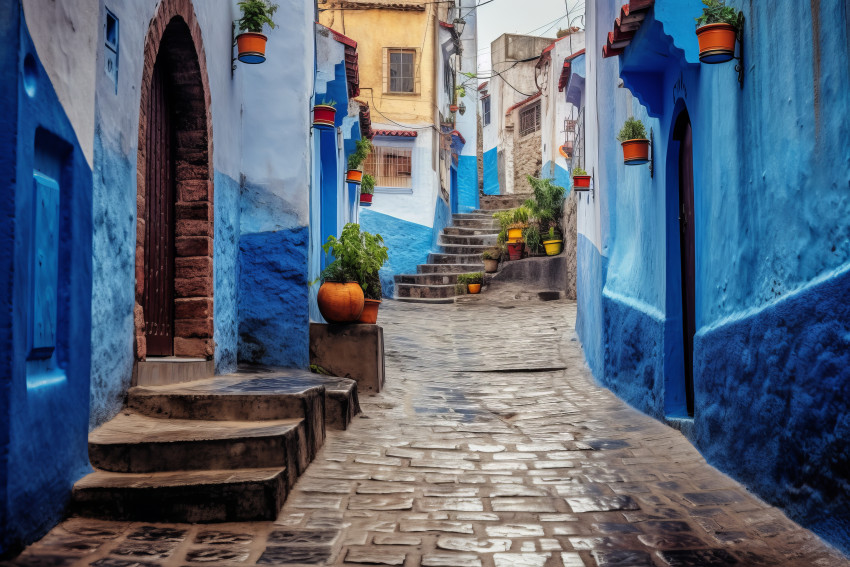 Alleys of Chefchaouen