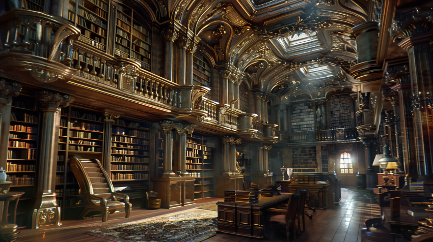 Ancient Library Architecture