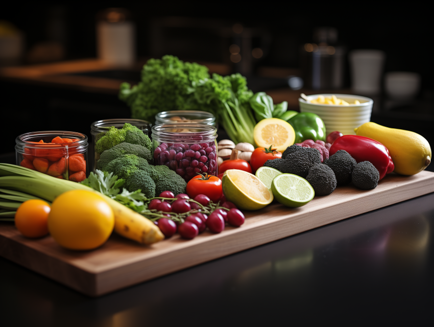 Assorted Fresh Produce and Citrus Fruits on Board
