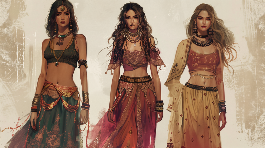 Boho Chic Rani of the 70s