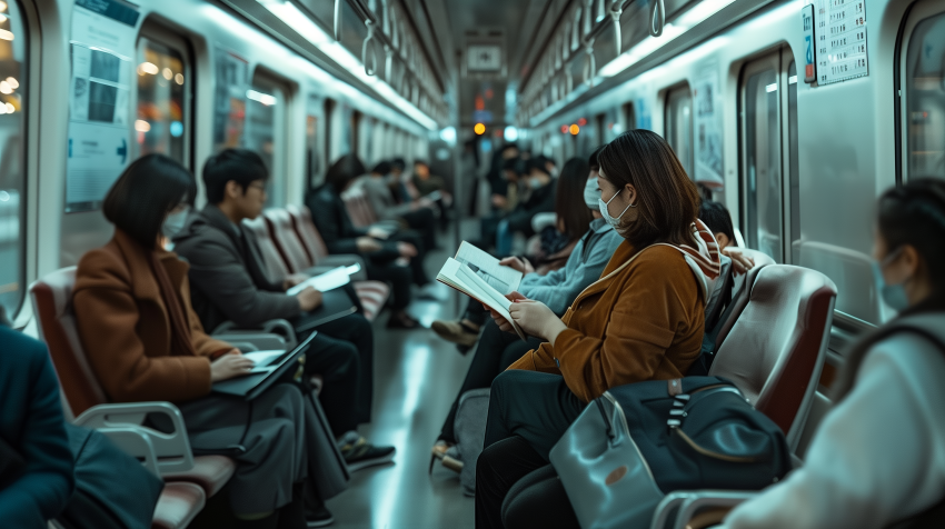 Bullet Train Passenger