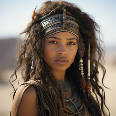 Burning Man Festival Goer