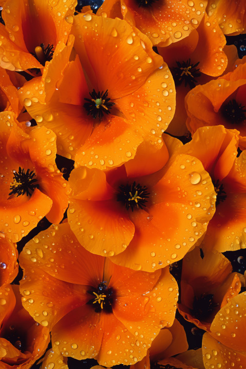 California Poppy Flower Wallpaper
