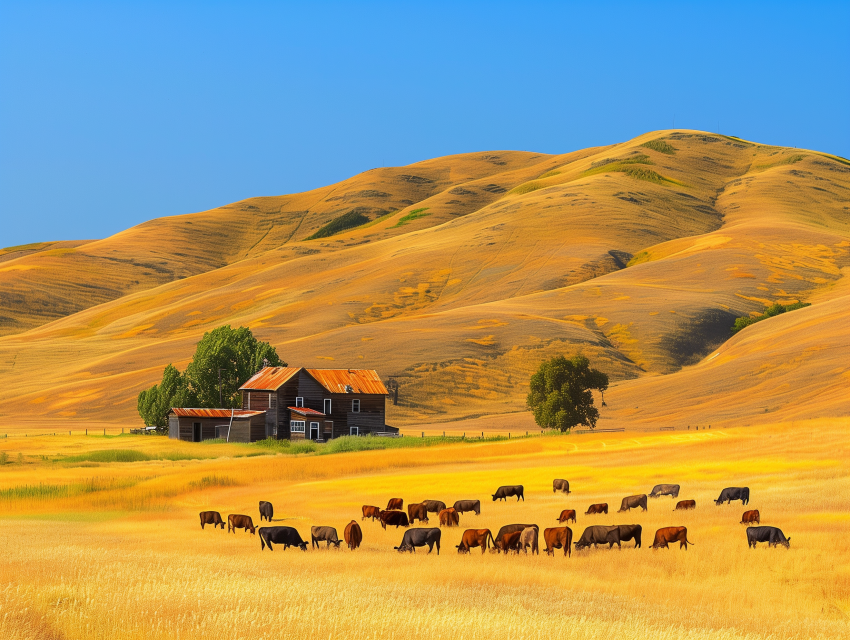 Cattle Grazing