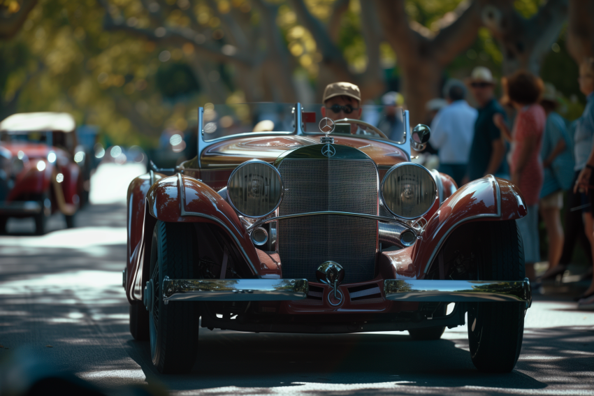 Vintage Rally Car