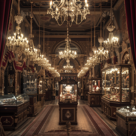 Chandeliers Velvet