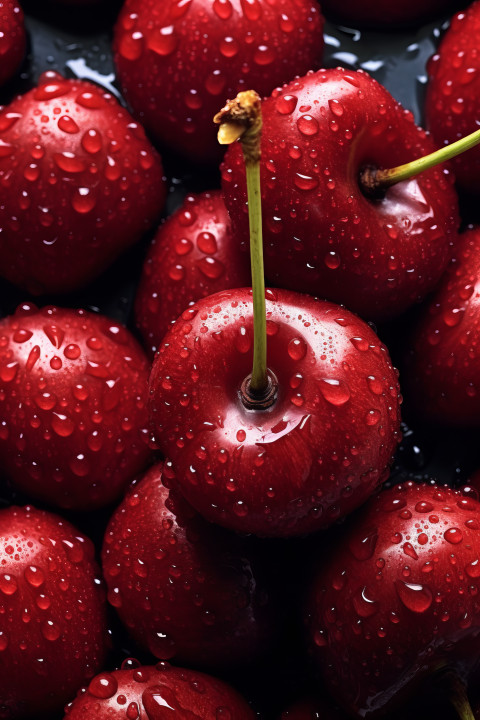 Cherries Background