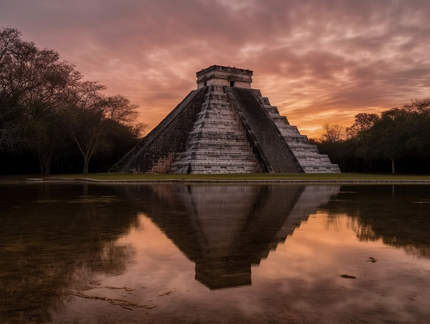 Chichen Itza Sunrise