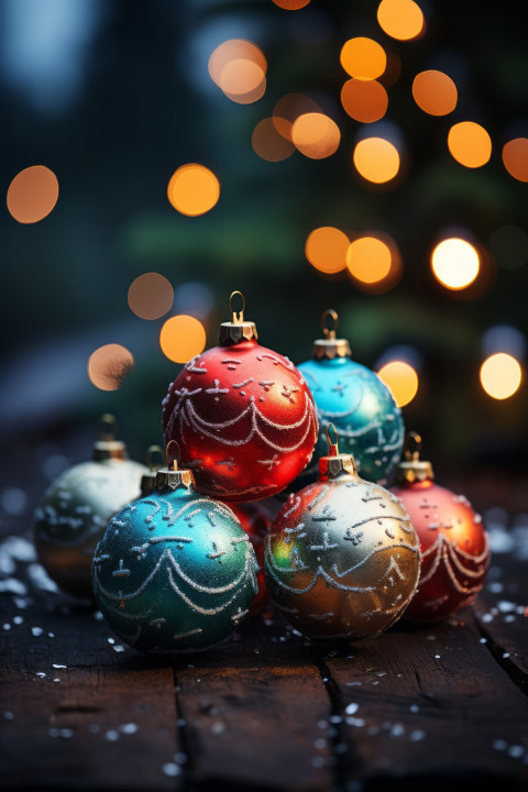 Christmas Ornament Wallpaper