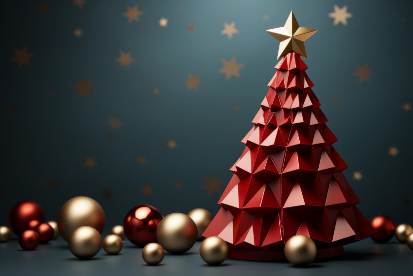 Christmas tree background