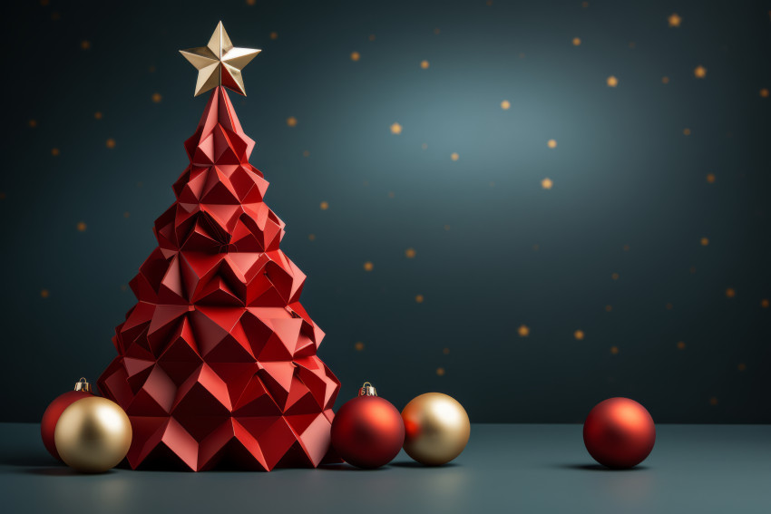 Christmas tree background