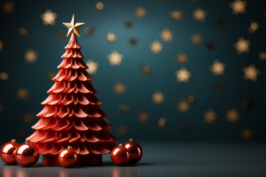 Christmas tree background