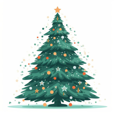 Christmas Tree Illustration