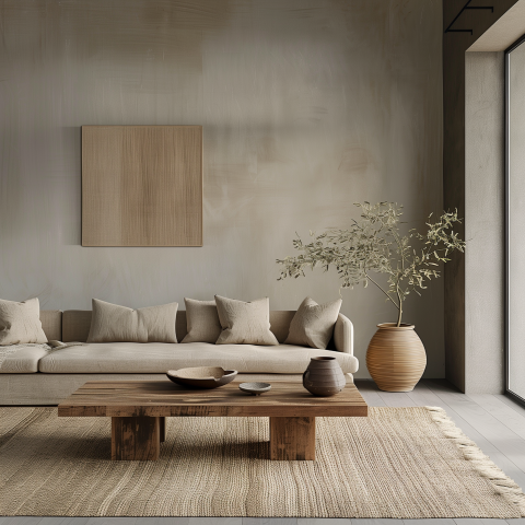 minimalist living room