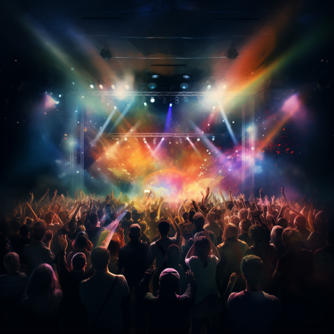 Colorful Concert Bliss