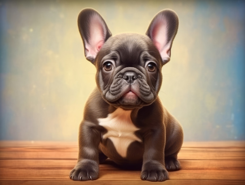 Cute french bulldog