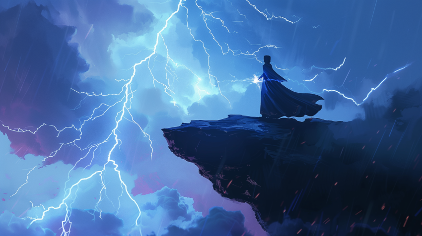 Dark Sorceress Summoning Storms