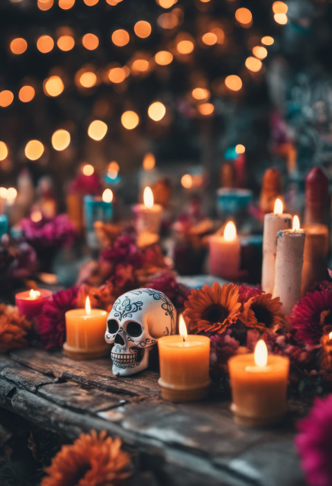 Dia de los muertos celebration