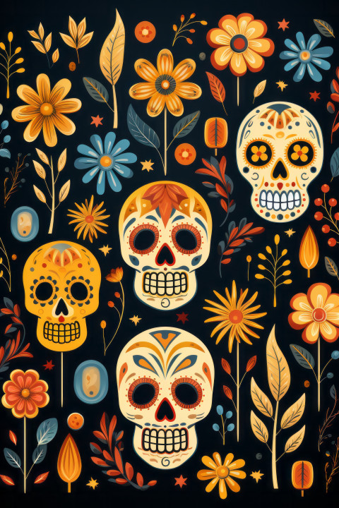 Dia de Los Muertos Wallpaper