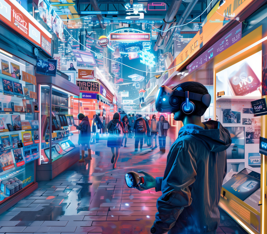 Virtual Reality Digital Bazaar
