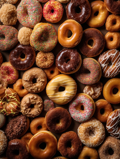 Donuts Background