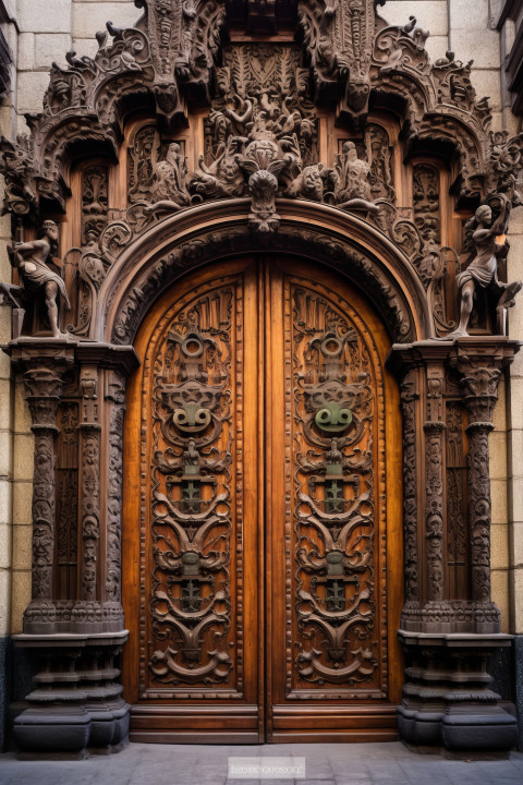 Doorways of Mexico City