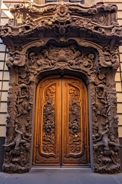 Doorways of Mexico City