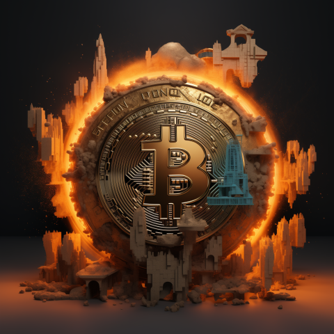 Double Exposure Bitcoin