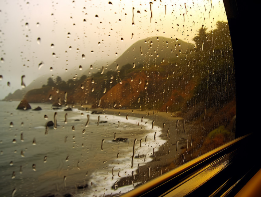 Driving in the rain
