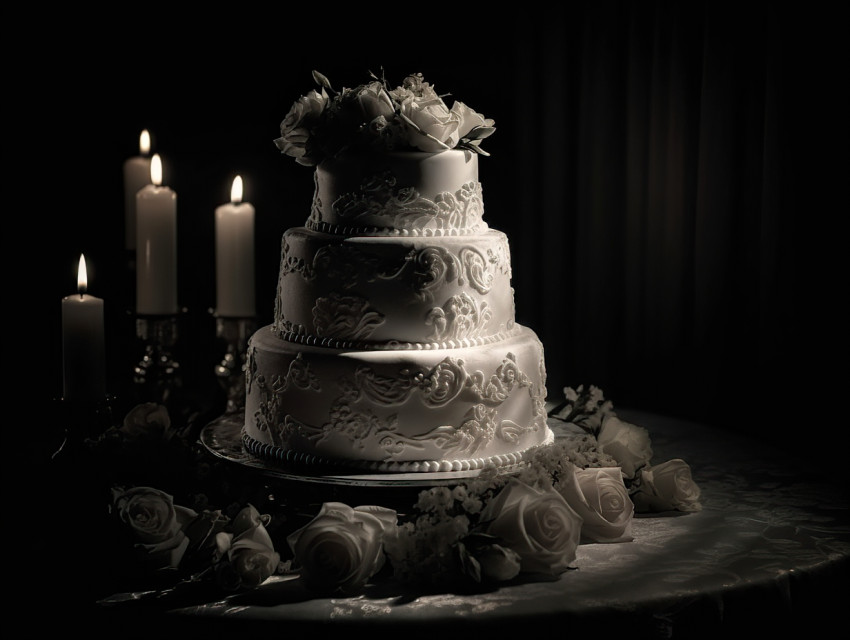 Elegant Wedding Cake