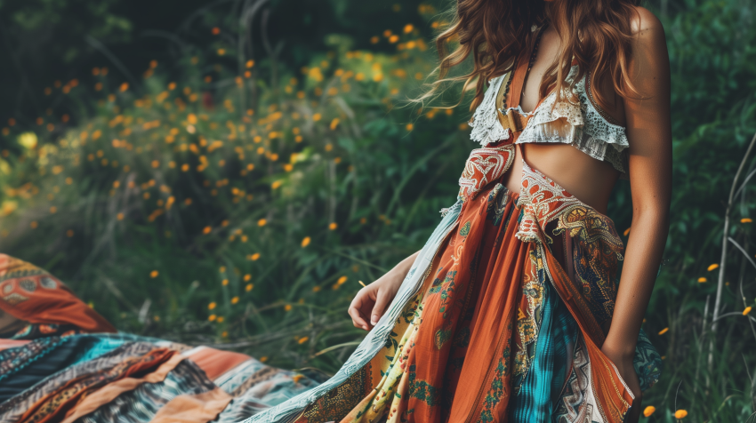 Embracing Free Spirited Fashion and Artistic Vibes