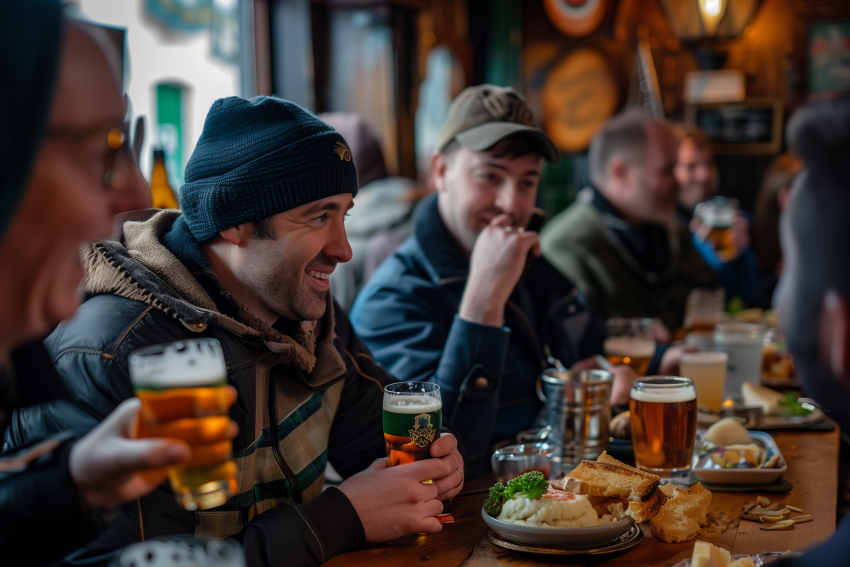 Enjoying Irish Fare on Saint Patrick's Day