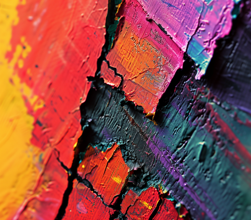 Explore vibrant oil painting