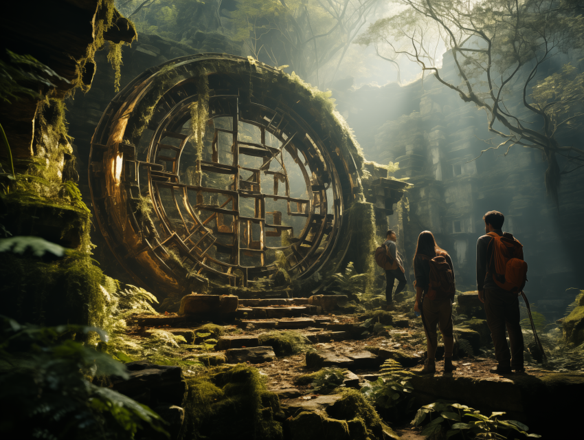 Explorers Discover Ancient Jungle Gate
