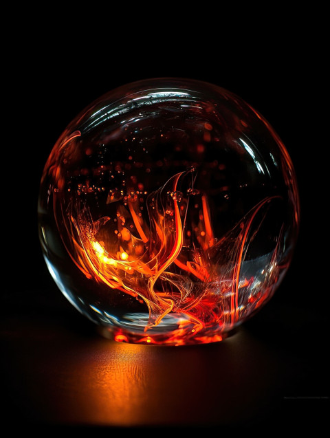 Firestorm in a Glass Globe