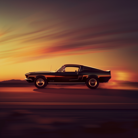 Ford Mustang evokes power