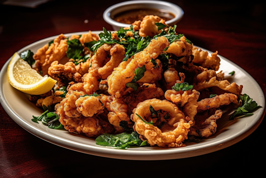Fried calamari