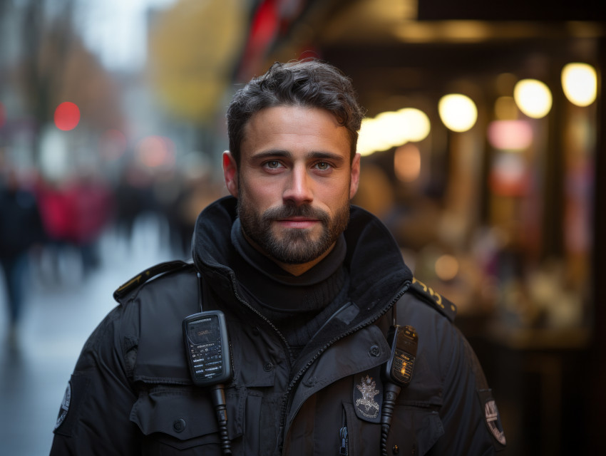 Friendly British Police Constable